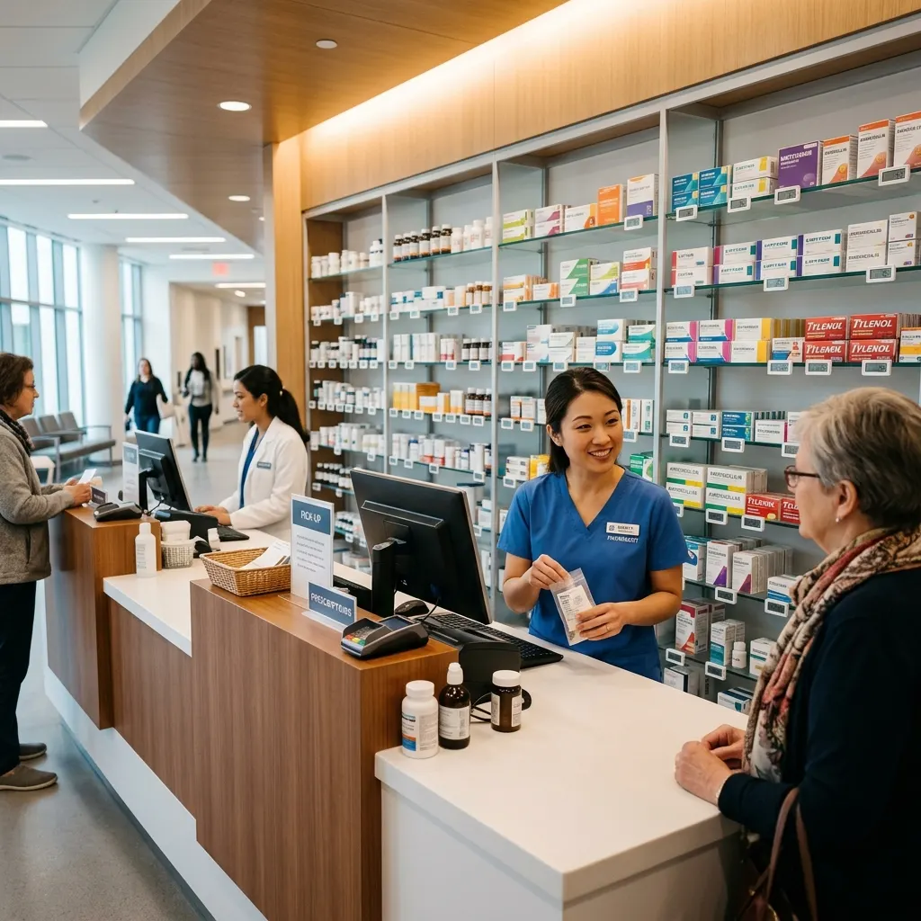In-house pharmacy at Star Hospital